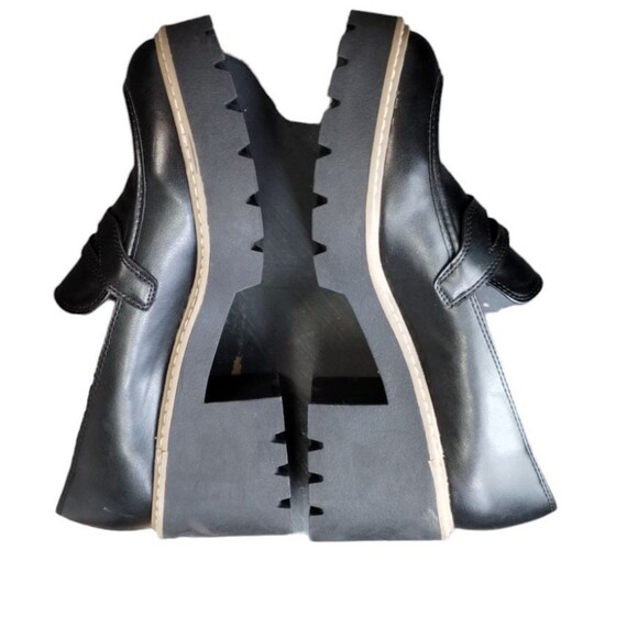 Dolce Vita  Women's 10 Chunky Y2K Loafers Lugsole Platform Pilgrim Retro Potato - Picture 4 of 12